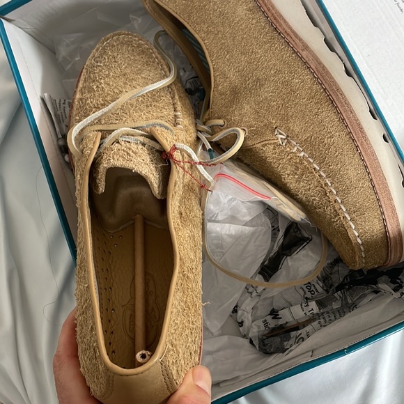 Sperry Captain’s Oxford Suede Tan - Picture 7 of 8